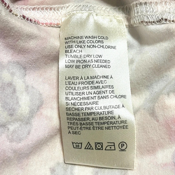 Free People Give Me More Multi Floral Ivory Combo Crop Top Size Small - Picture 9 of 9